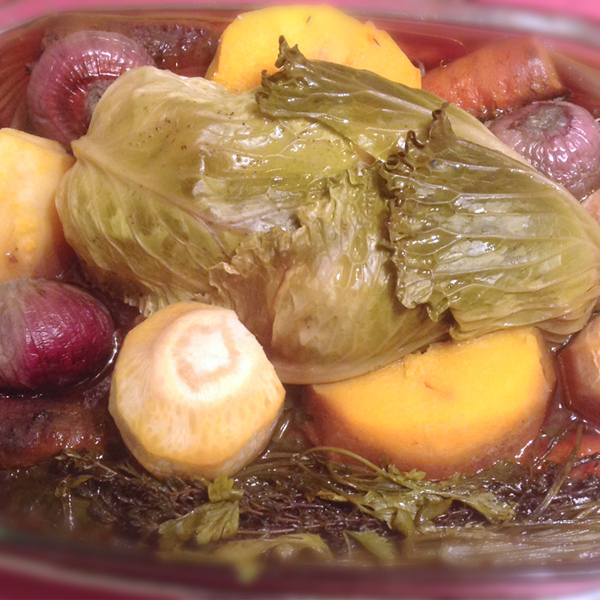 Recette Poule au Pot aux Légumes Chatoyants - Omnicuiseur