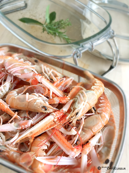 recette-langoustines-omnicuiseur