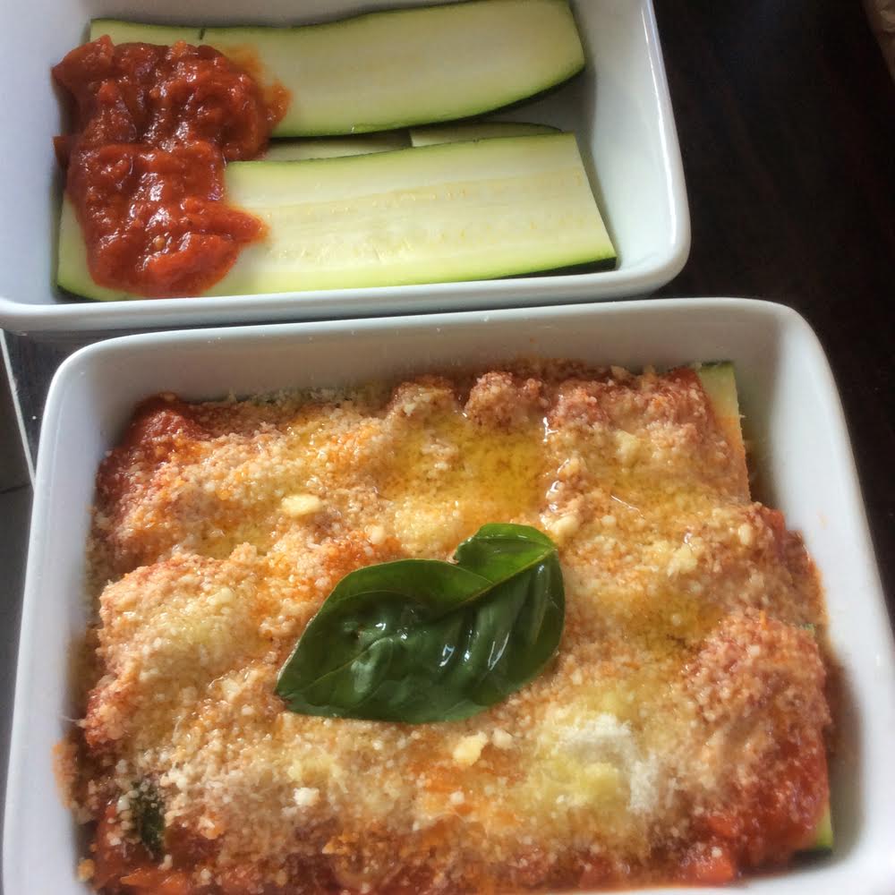 courgette parmigiana cuisson vapeur