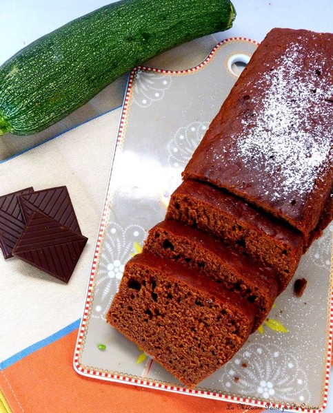 cake vegan chocolat courgettes