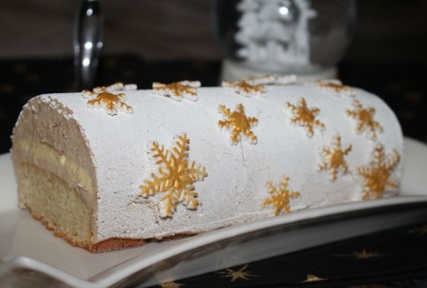 Bûche de Noël cuisson basse température