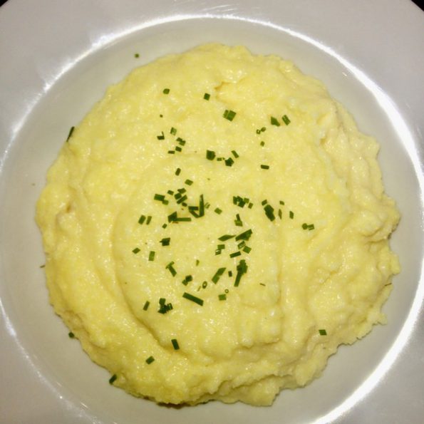 Polenta crémeuse au parmesan