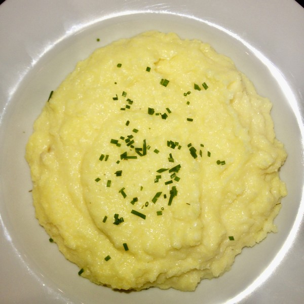 Polenta crémeuse au parmesan