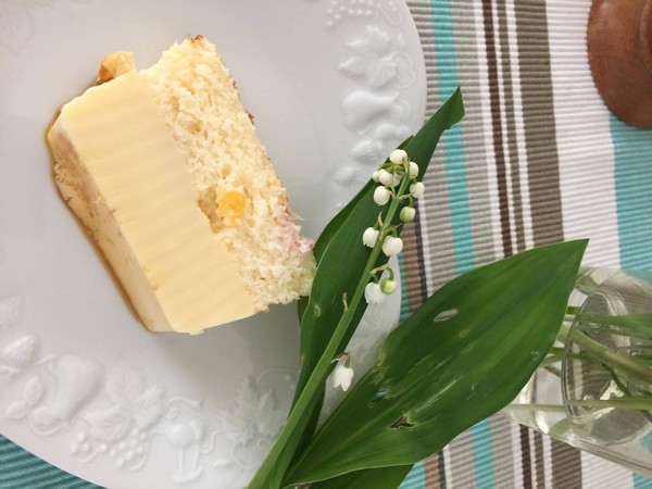 Le gâteau aux fraises à L'Omnicuiseur