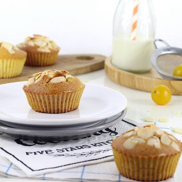 muffins amandes mirabelles