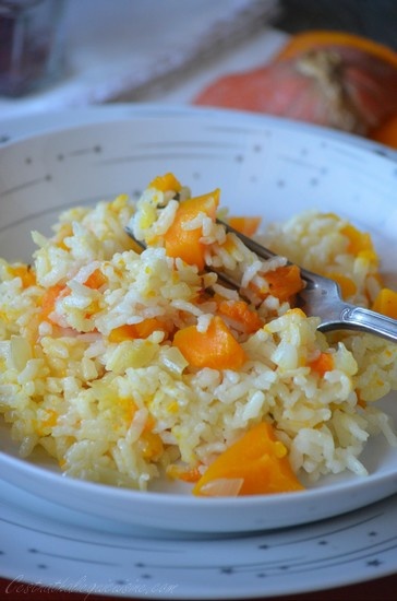 Un risotto d'automne à la vapeur douce