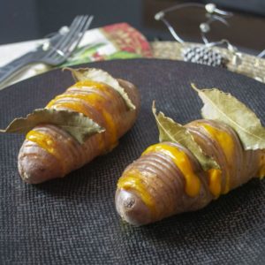 Une idée d'accompagnement facile et créatif : les pommes de terre à la Hasselback