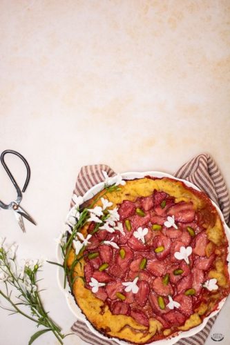 Une tarte aux fruits à la vapeur