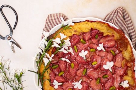 Une tarte aux fraises à l'omnicuiseur