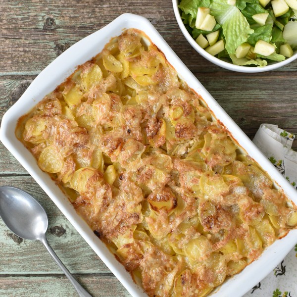 Un gratin facile à faire et vegan