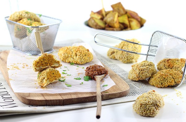 Des nuggets de poulet à la cuisson douce