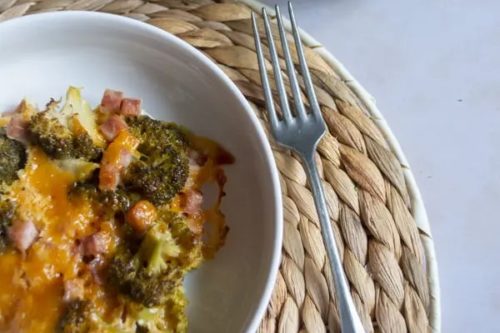 Un gratin cétogère à la cuisson vapeur douce