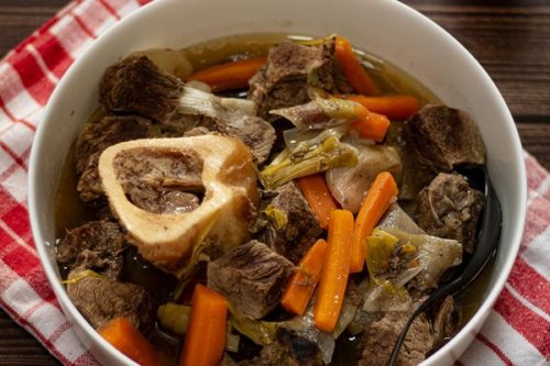 La recette du pot-au-feu à la cuisson vapeur douce