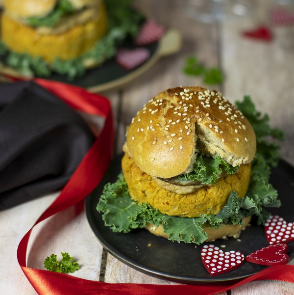 Une recette de burger pour la Saint-Valentin