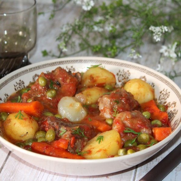 La recette du navarin d'agneau à L'omnicuiseur