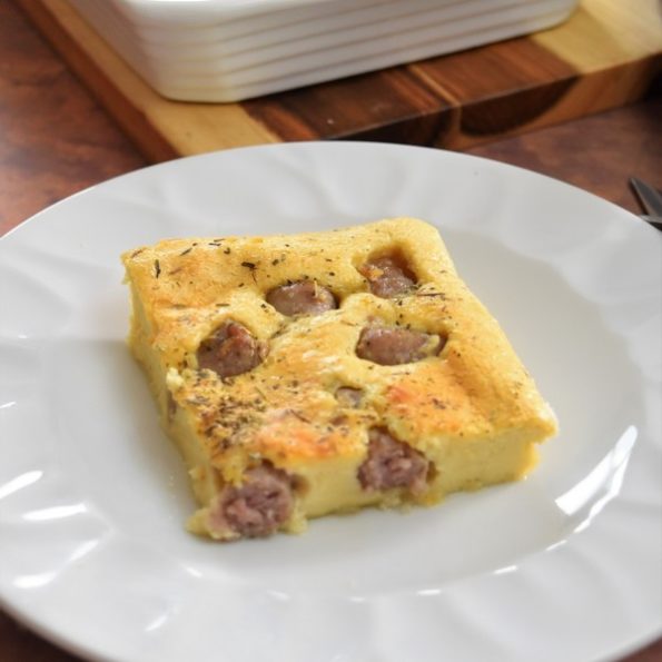 Un clafoutis salé à l'omnicuiseur