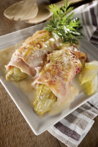 Des endives au jambon allégées