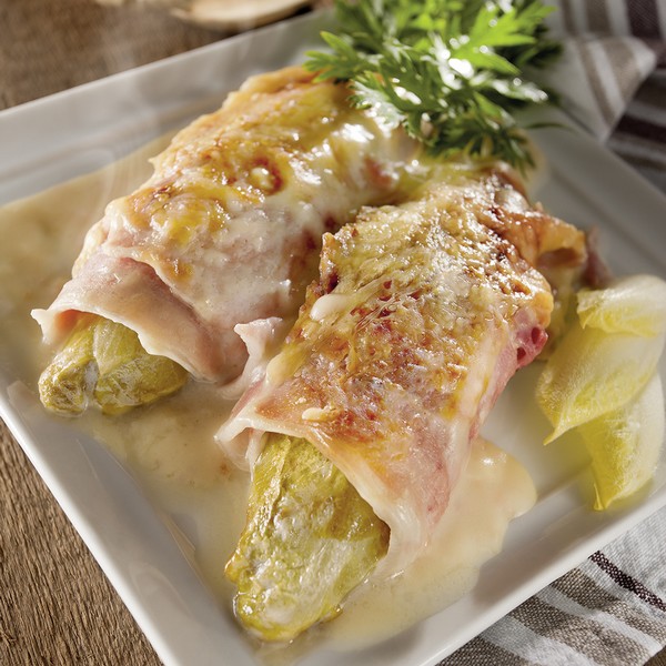 Recette Endives au jambon gratinées