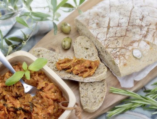 Une focaccia à la vapeur douce