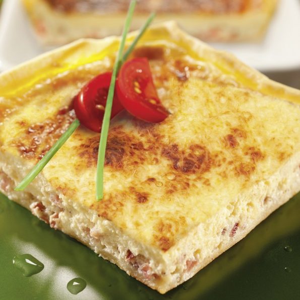 quiche lorraine cuisson vapeur douce