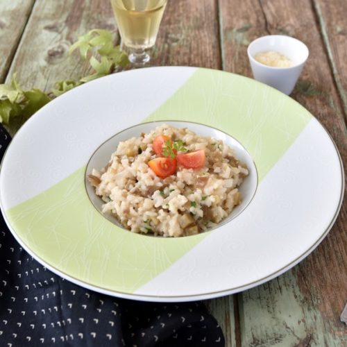 Recette Risotto à l'aubergine Magazine Omnicuiseur