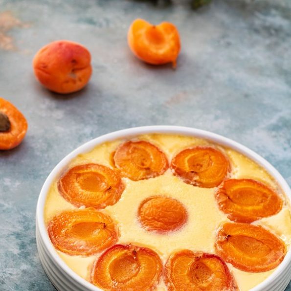 dessert abricot