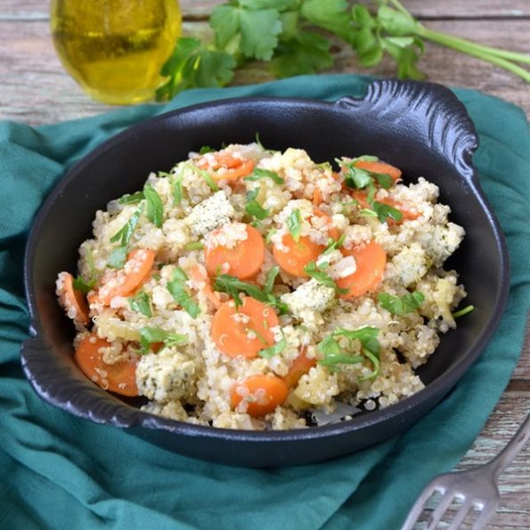 recette quinoa legumes basse temperature